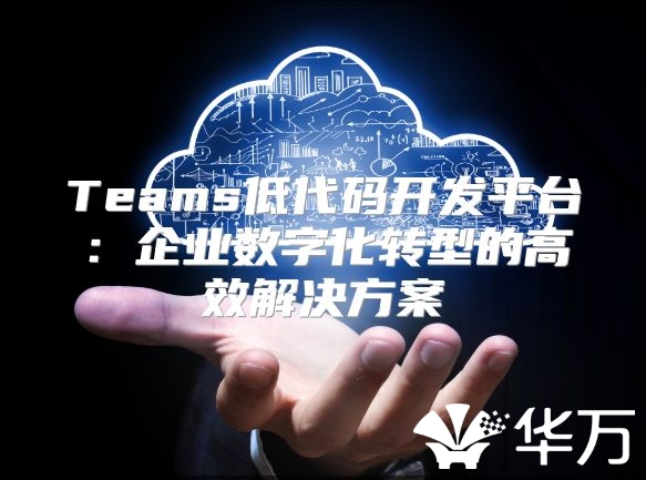 Teams低代碼開(kāi)發(fā)平臺(tái)：企業(yè)數(shù)字化轉(zhuǎn)型的高效解決方案