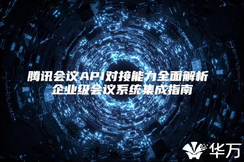 騰訊會議API對接能力全面解析 企業級會議系統集成指南